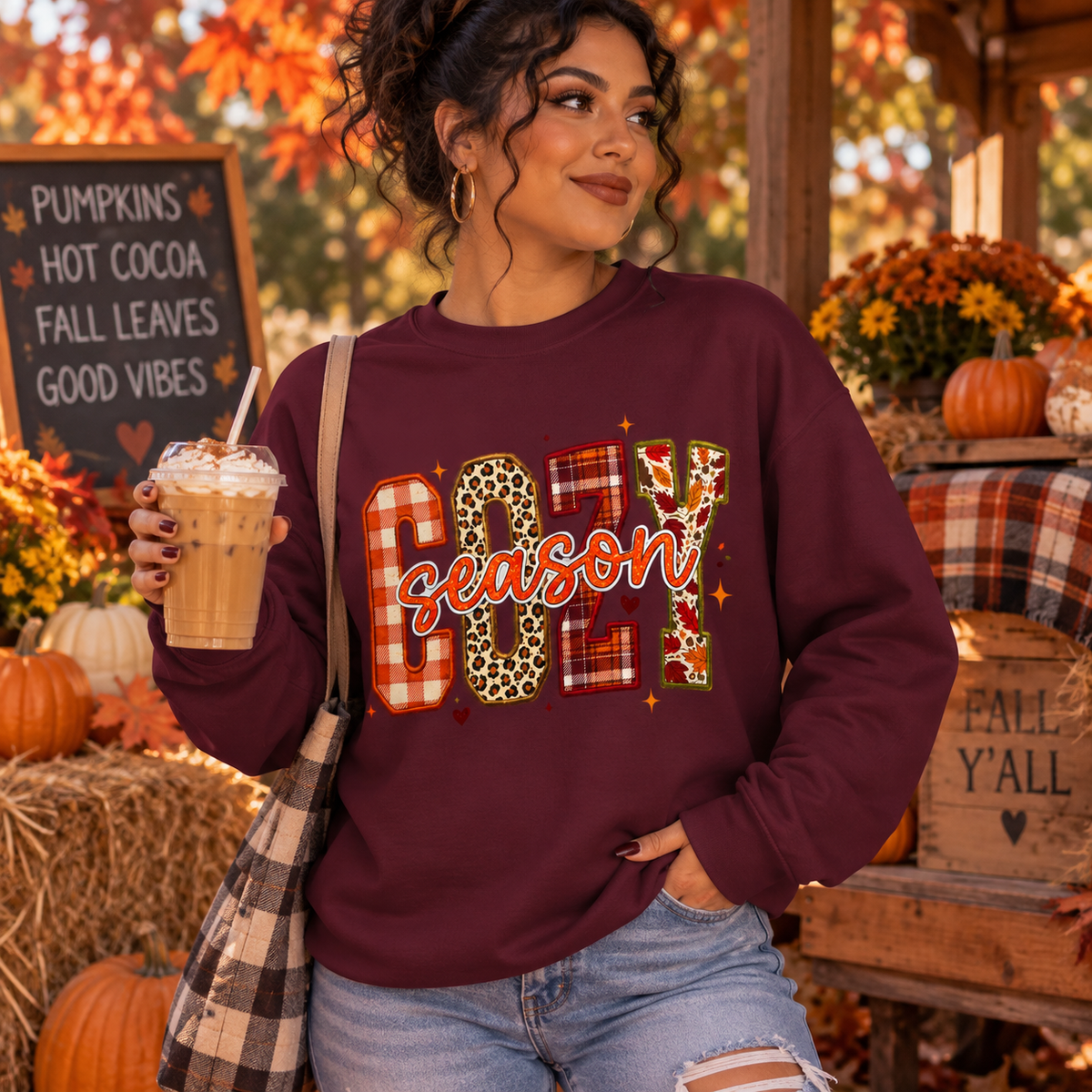 🍂 Cozy Season Gildan Sweatshirt 🍂