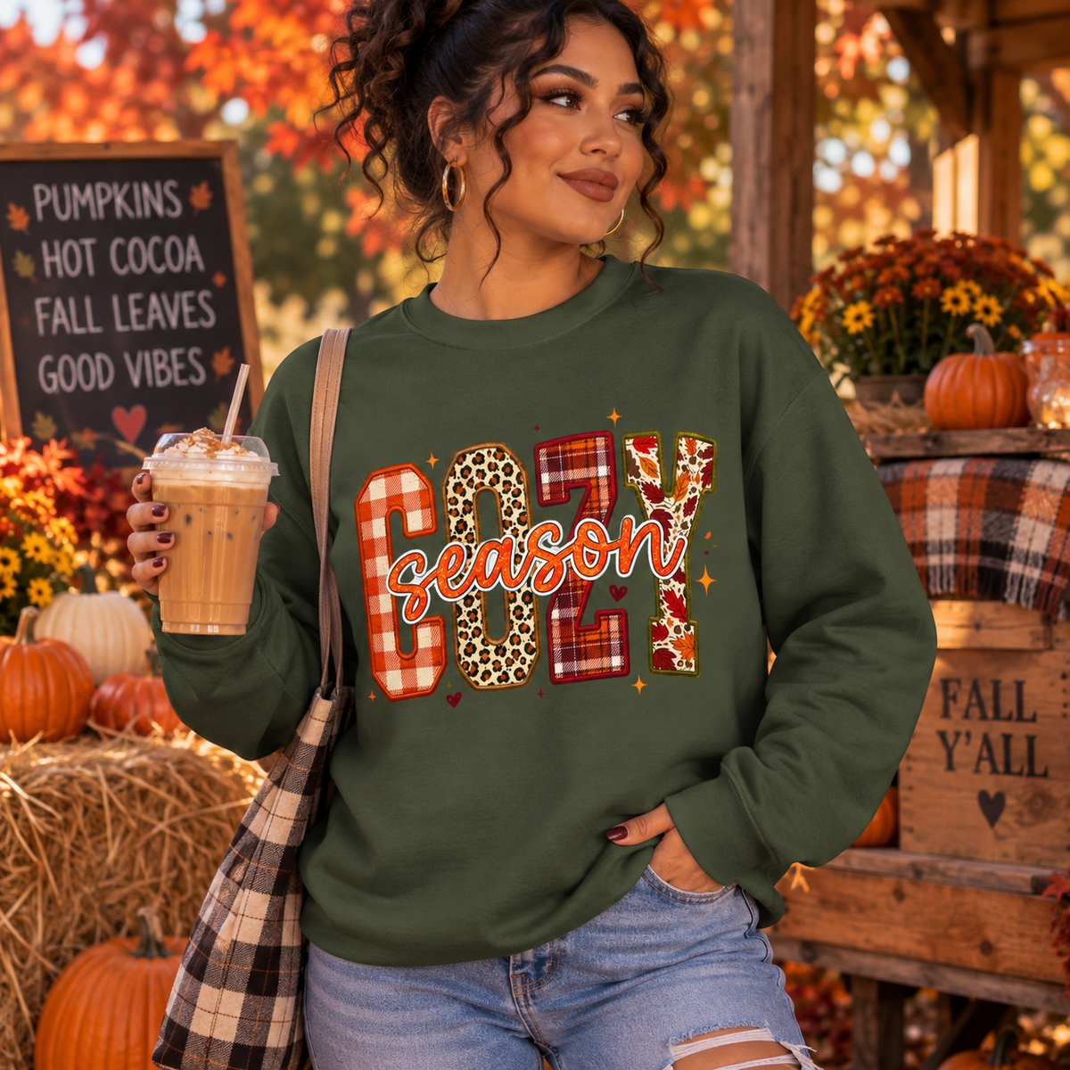 🍂 Cozy Season Gildan Sweatshirt 🍂