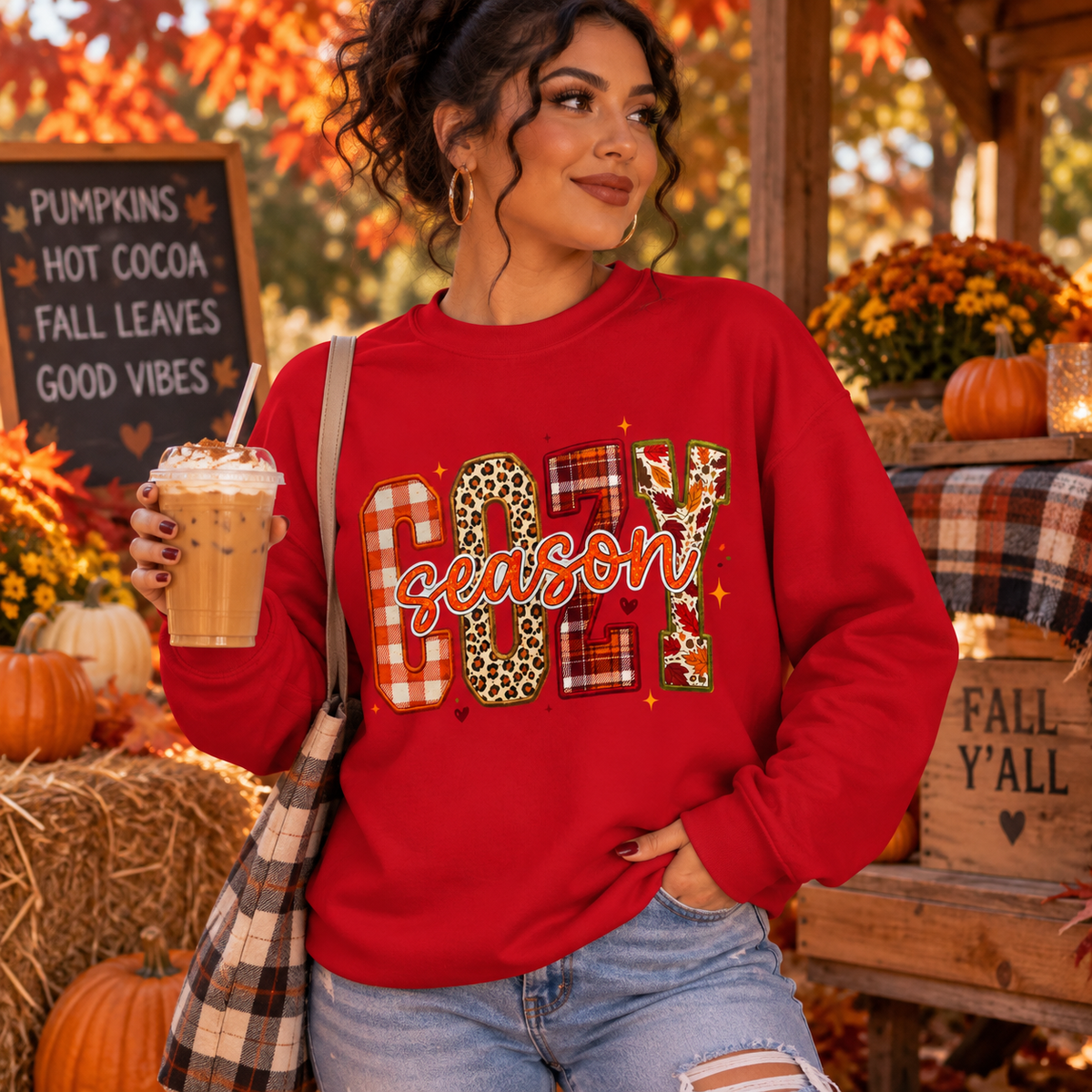 🍂 Cozy Season Gildan Sweatshirt 🍂