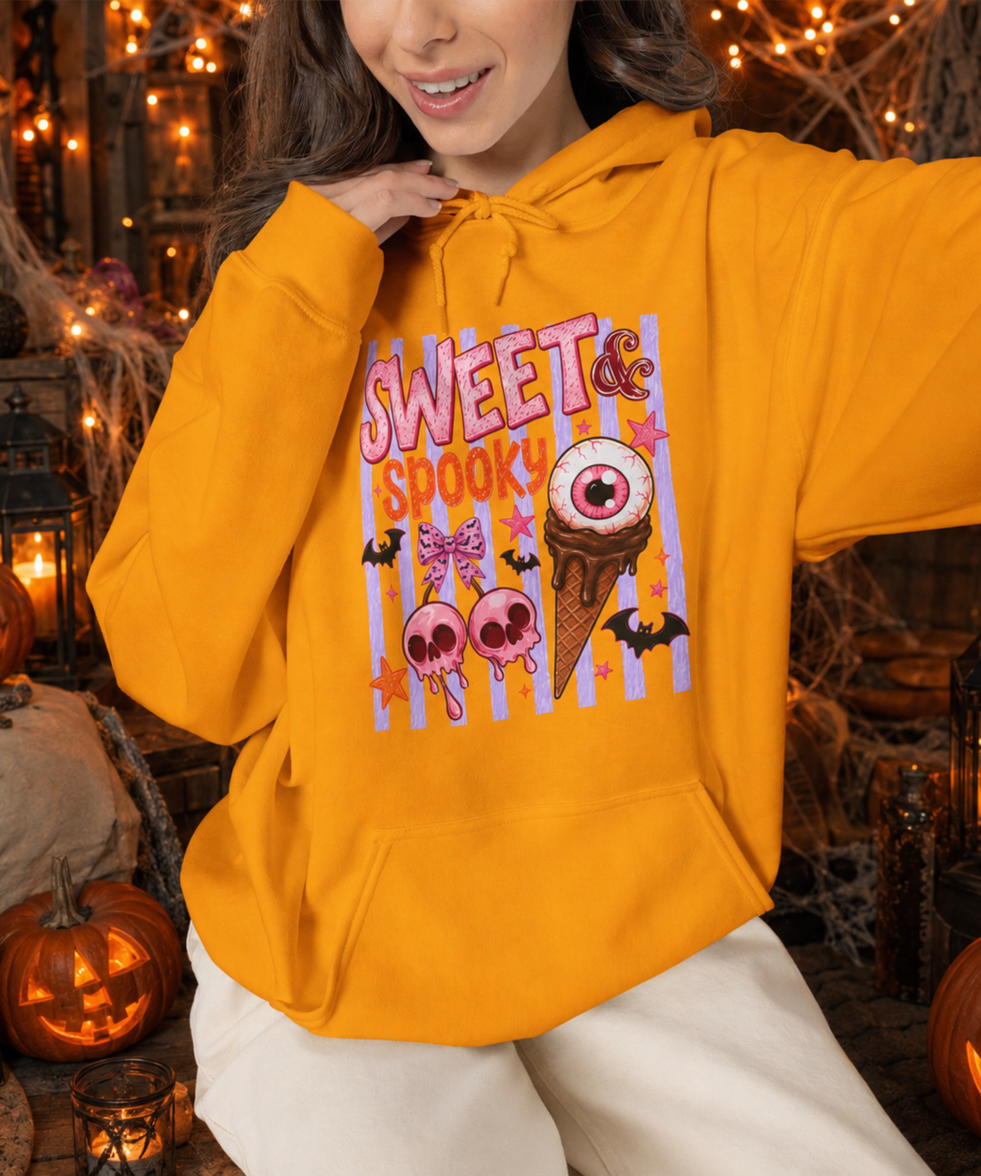 Sweet & Spooky Gildan® Hoodie