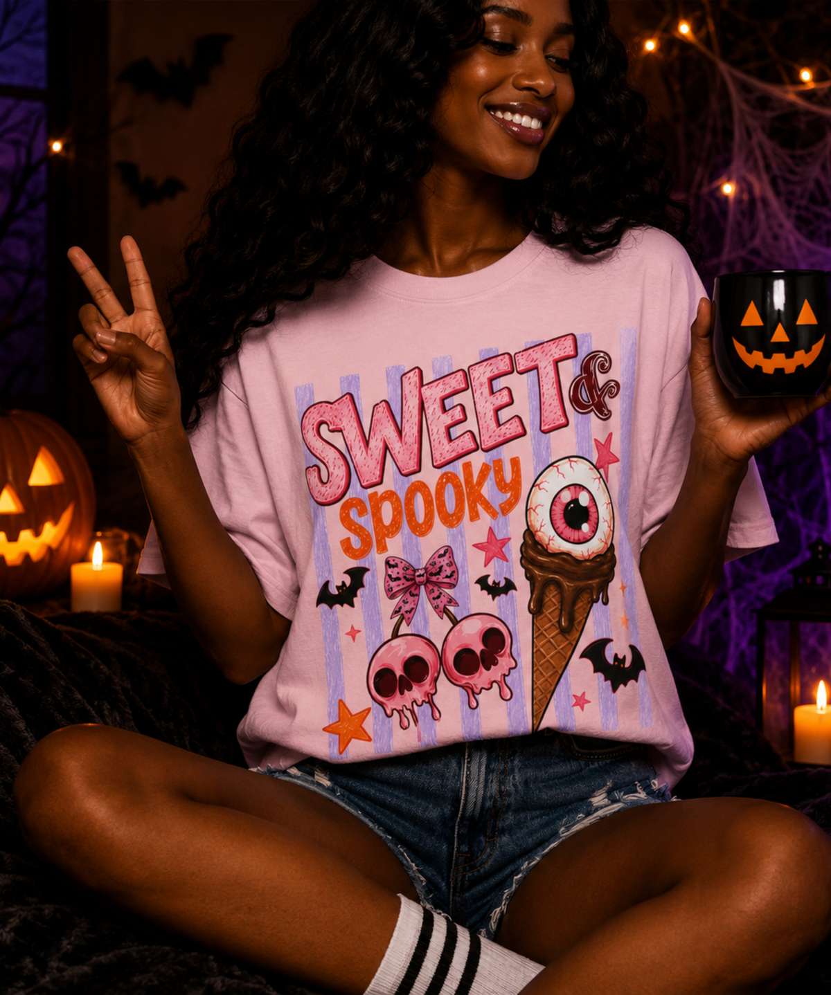 Sweet and Spooky Graphic Tee