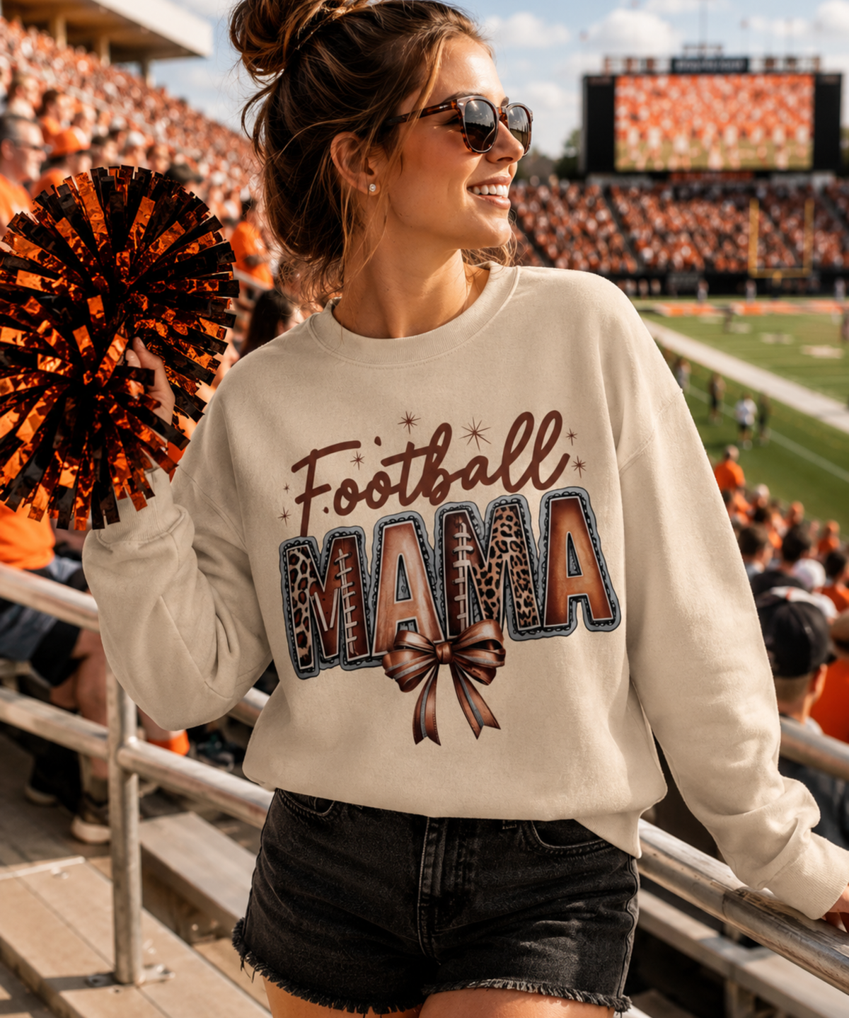 Football Mama Gildan® Sweatshirt