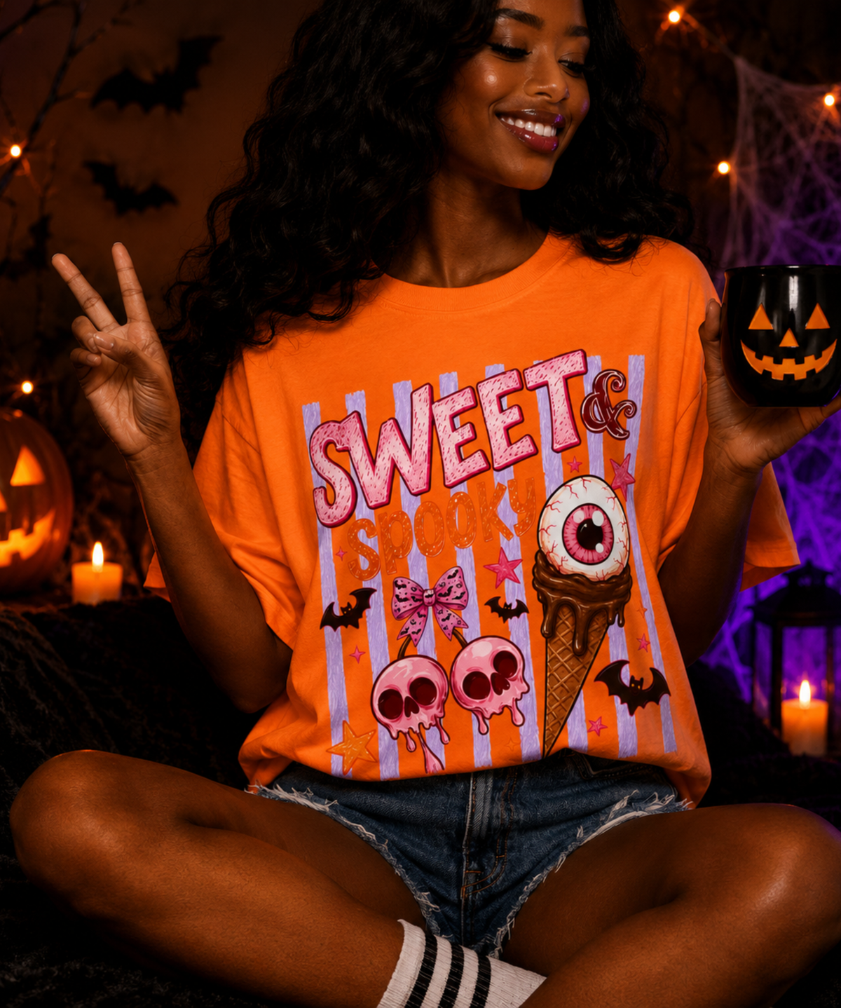 Sweet and Spooky Graphic Tee