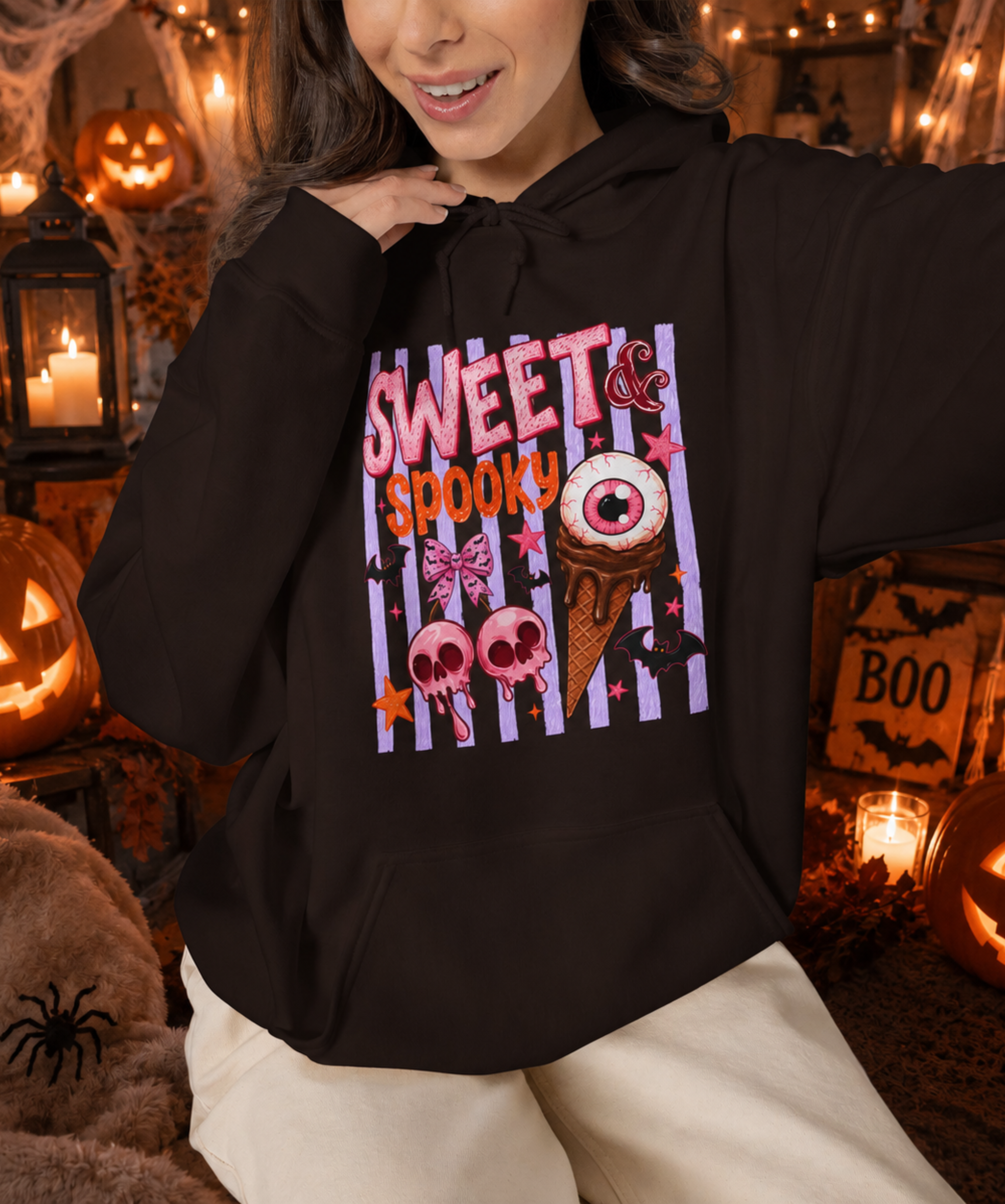 Sweet & Spooky Gildan® Hoodie