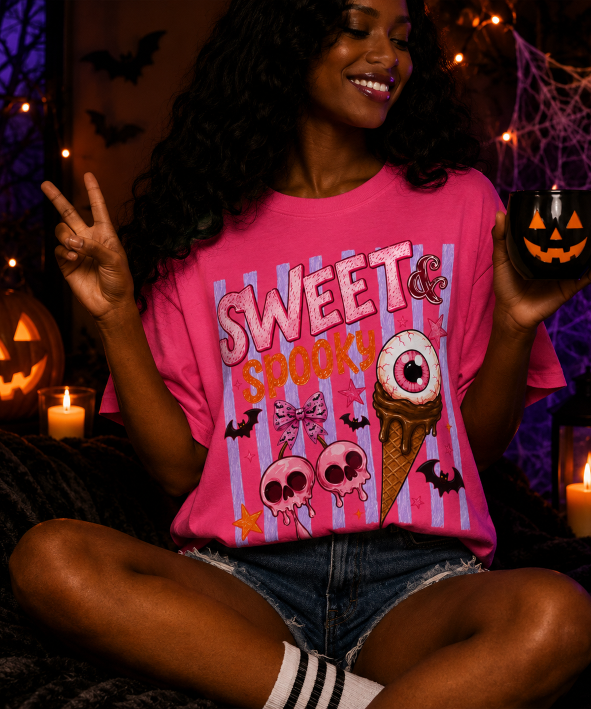 Sweet and Spooky Graphic Tee