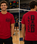 Senior Dad 2027 Comfort Colors® Shirt – Volleyball Dad Tee