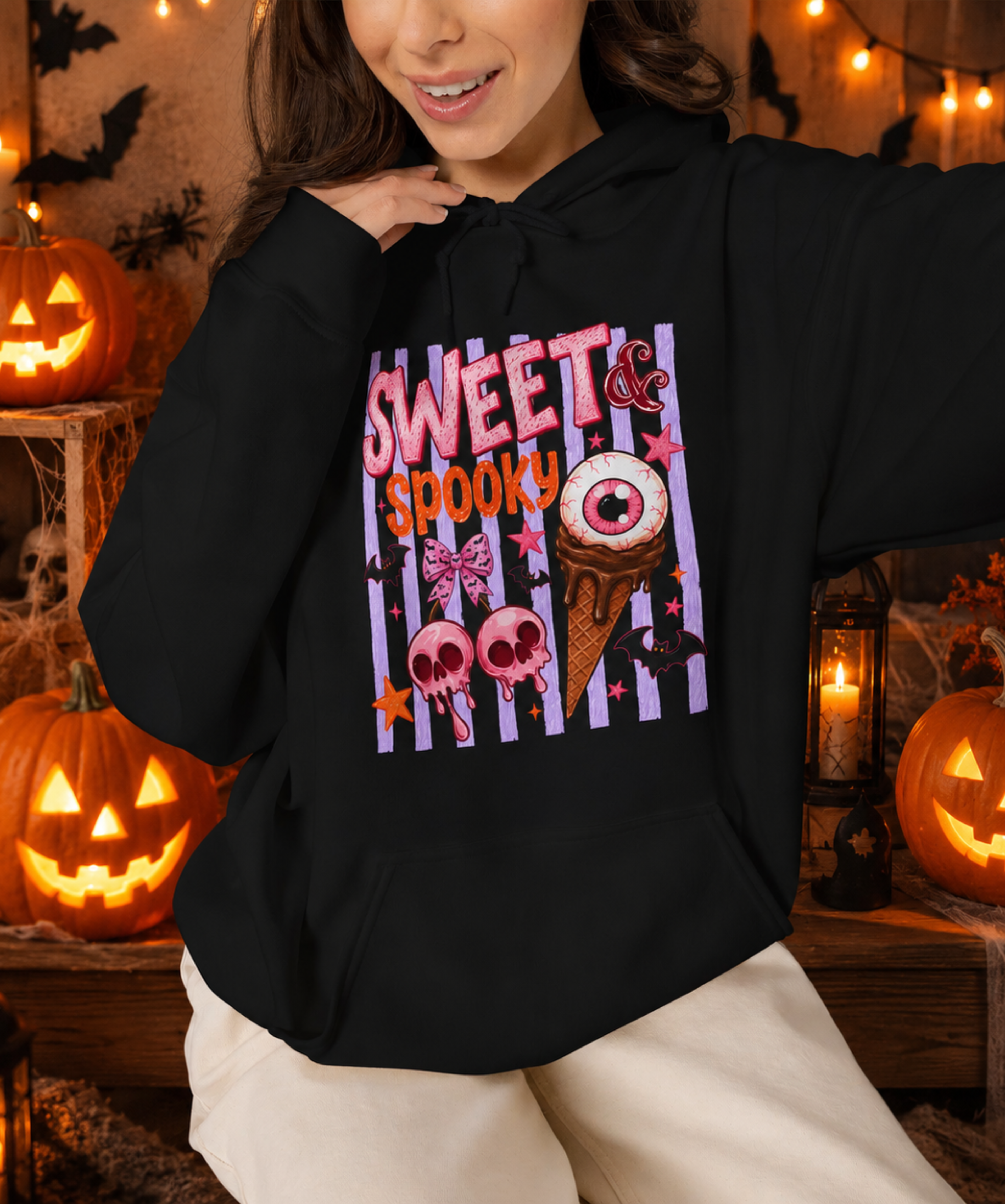 Sweet & Spooky Gildan® Hoodie