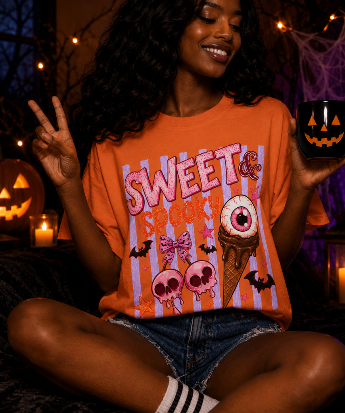 Sweet and Spooky Graphic Tee