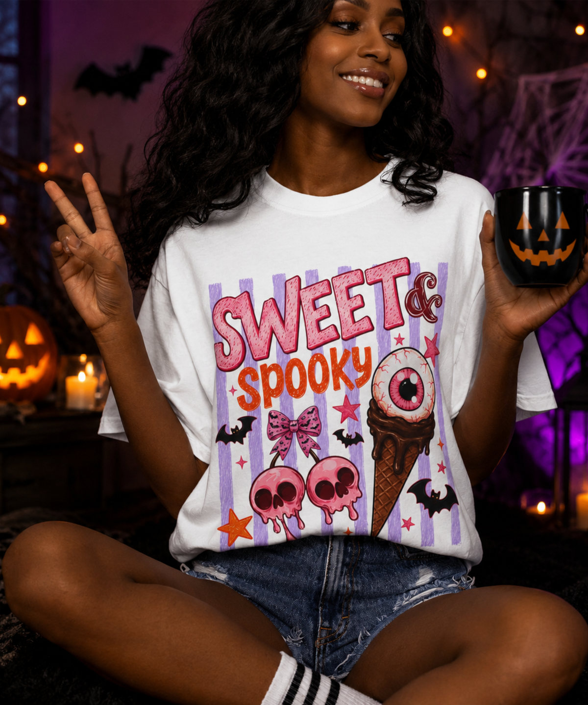 Sweet and Spooky Graphic Tee